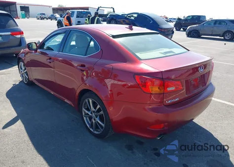 2008 Lexus Is 250 из США, поврежденный, VIN JTHBK262882059528